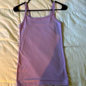 Purple tank top in a size small. Brand is No boundaries